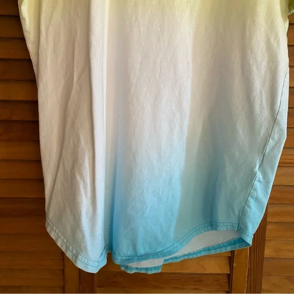 ☀️Hollister, Size XS, Ombré, Logo Graphic, Short Sleeve Top - Picture 6 of 10